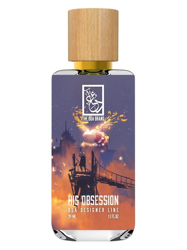 The Dua Brand His Obsession fragrance bottle