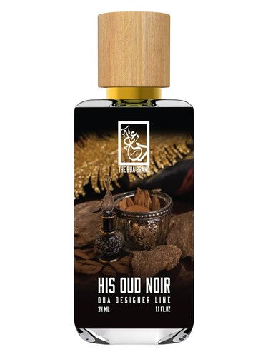 The Dua Brand His Oud Noir fragrance bottle