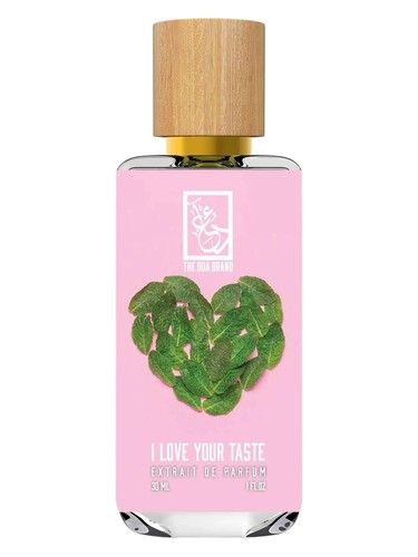 The Dua Brand I Love Your Taste fragrance bottle