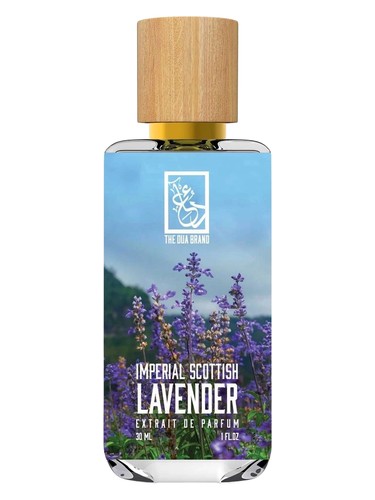 The Dua Brand Imperial Scottish Lavender fragrance bottle