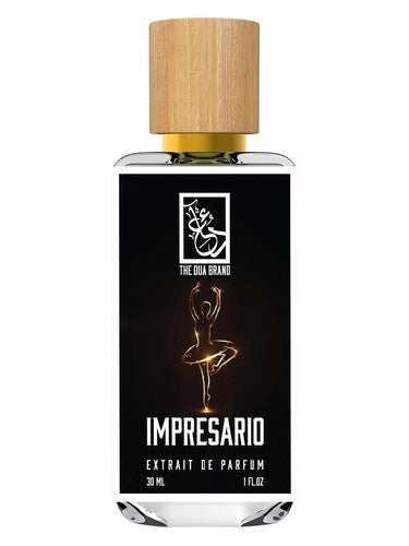 The Dua Brand Impresario fragrance bottle