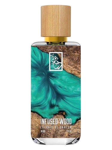 The Dua Brand Infused Wood fragrance bottle