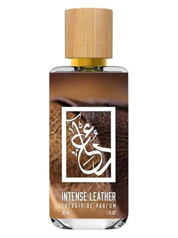 The Dua Brand Intense Leather fragrance bottle