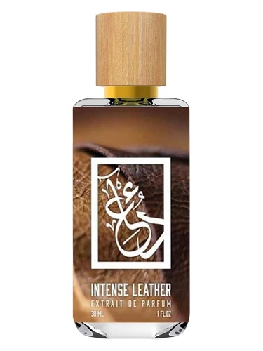 The Dua Brand Intense Leather fragrance bottle