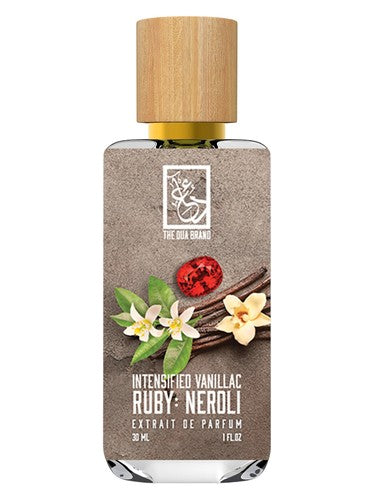 The Dua Brand Intensified Vanillac Ruby: Neroli fragrance bottle