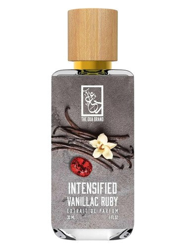 The Dua Brand Intensified Vanillac Ruby fragrance bottle
