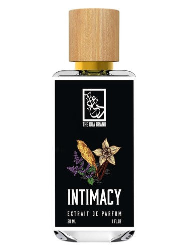 The Dua Brand Intimacy fragrance bottle