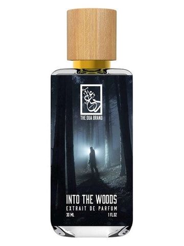 The Dua Brand Into The Woods fragrance bottle