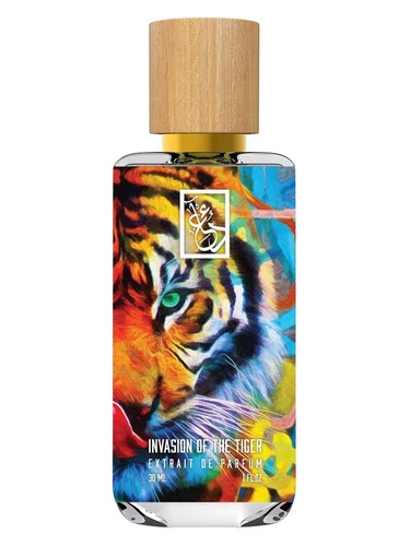 The Dua Brand Invasion of the Tiger fragrance bottle