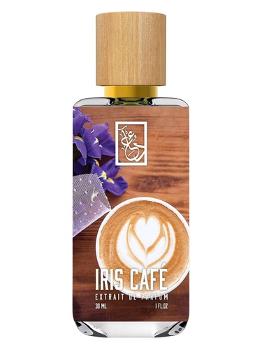 The Dua Brand Iris Cafe fragrance bottle