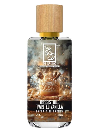 The Dua Brand Irresistible Twisted Vanilla fragrance bottle