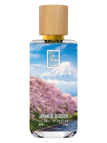 The Dua Brand Japanese Blossom fragrance bottle