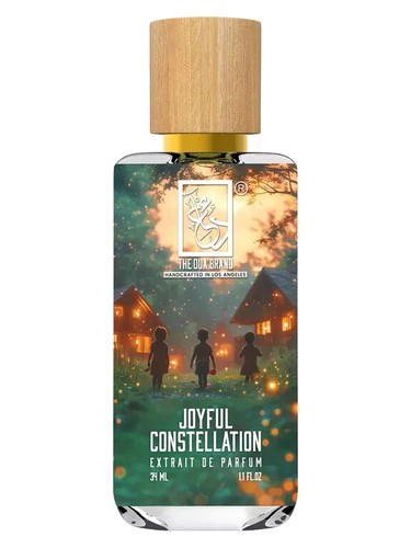 The Dua Brand Joyful Constellation fragrance bottle