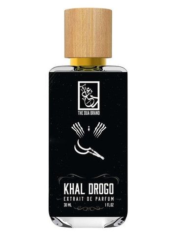 The Dua Brand Khal Drogo fragrance bottle