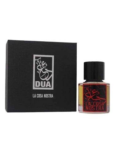 The Dua Brand La Cosa Nostra fragrance bottle