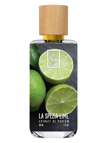 The Dua Brand La Spezia Lime fragrance bottle