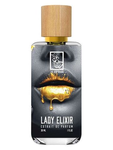 The Dua Brand Lady Elixir fragrance bottle