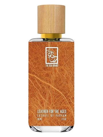 The Dua Brand Leather for the Ages fragrance bottle