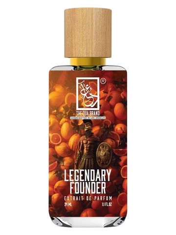 The Dua Brand Legendary Founder fragrance bottle
