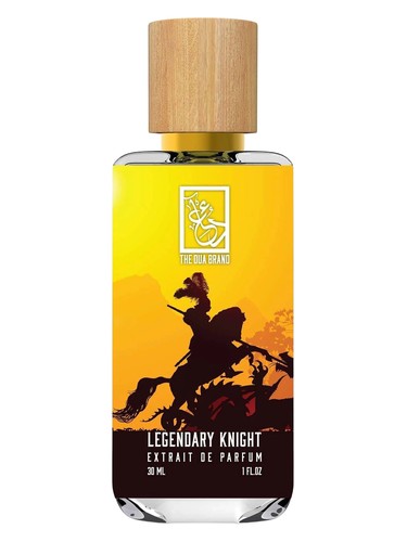The Dua Brand Legendary Knight fragrance bottle