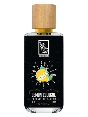 The Dua Brand Lemon Cologne fragrance bottle