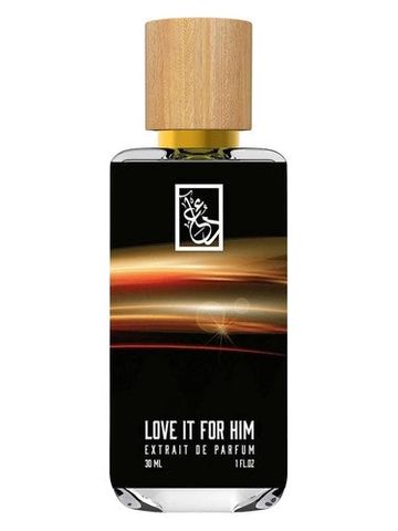The Dua Brand Love It For Him fragrance bottle