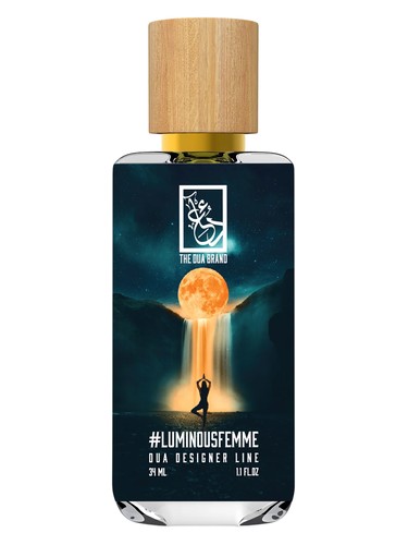 The Dua Brand #LuminousFemme fragrance bottle