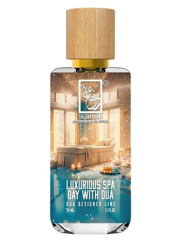 The Dua Brand Luxurious Spa Day With Dua fragrance bottle
