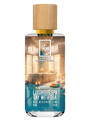 The Dua Brand Luxurious Spa Day With Dua fragrance bottle