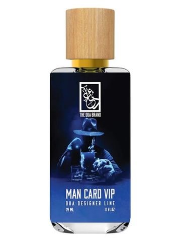 The Dua Brand Man Card VIP fragrance bottle