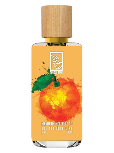 The Dua Brand Mandarin Molecule 1.0 fragrance bottle