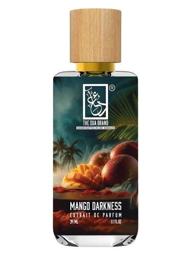 The Dua Brand Mango Darkness fragrance bottle