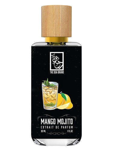 The Dua Brand Mango Mojito fragrance bottle