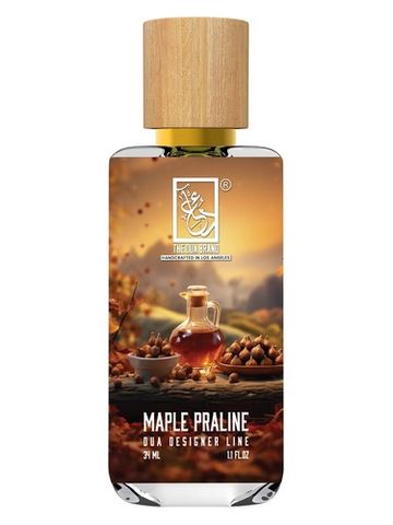 The Dua Brand Maple Praline fragrance bottle