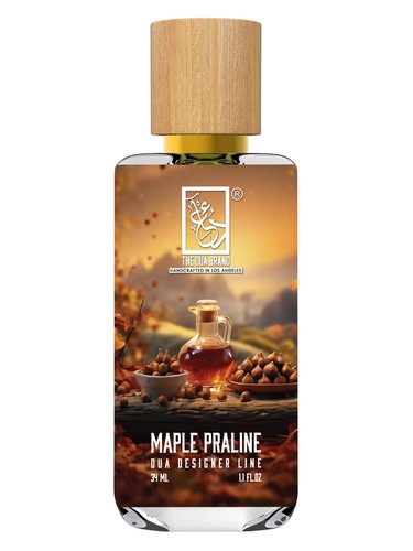 The Dua Brand Maple Praline fragrance bottle
