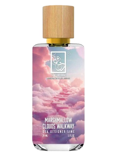 The Dua Brand Marshmallow Clouds Walkway fragrance bottle