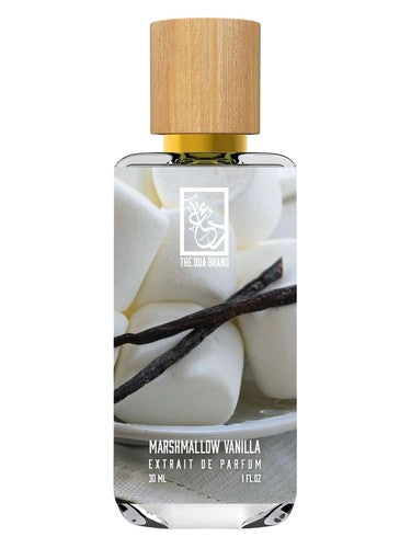 The Dua Brand Marshmallow Vanilla fragrance bottle