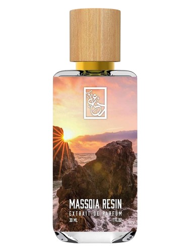 The Dua Brand Massoia Resin fragrance bottle
