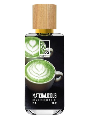 The Dua Brand Matchalicious fragrance bottle