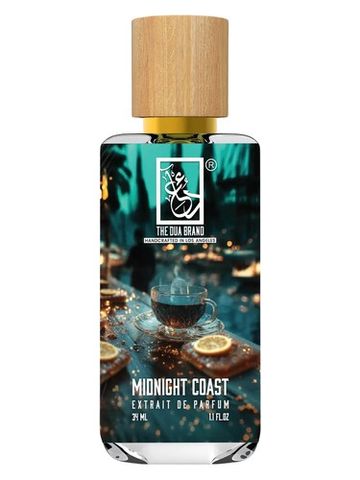 The Dua Brand Midnight Coast fragrance bottle