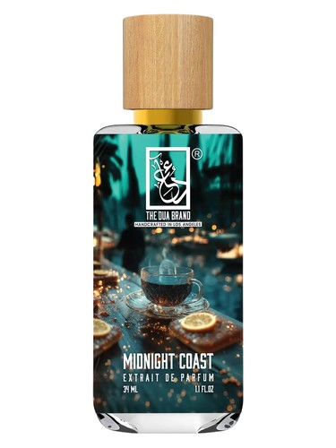 The Dua Brand Midnight Coast fragrance bottle