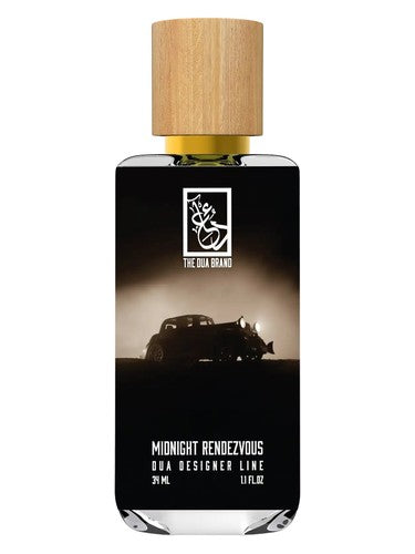 The Dua Brand Midnight Rendezvous fragrance bottle
