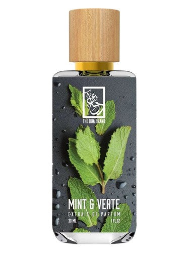 The Dua Brand Mint & Verte fragrance bottle