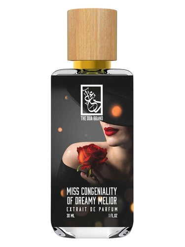 The Dua Brand Miss Congeniality of Dreamy Melior fragrance bottle