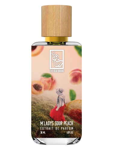 The Dua Brand M'Ladys Sour Peach fragrance bottle