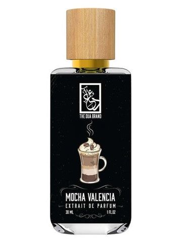 The Dua Brand Mocha Valencia fragrance bottle