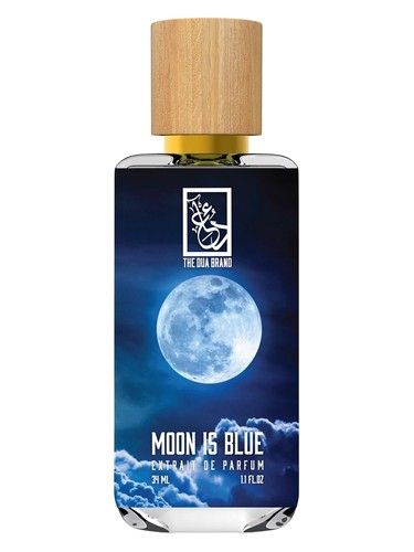 The Dua Brand Moon Is Blue fragrance bottle