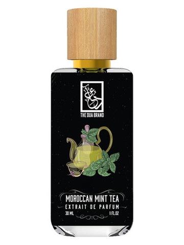 The Dua Brand Moroccan Mint Tea fragrance bottle
