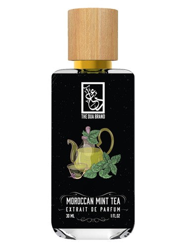 The Dua Brand Moroccan Mint Tea fragrance bottle