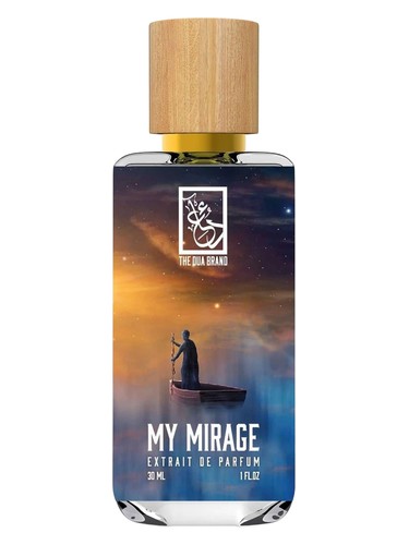 The Dua Brand My Mirage fragrance bottle